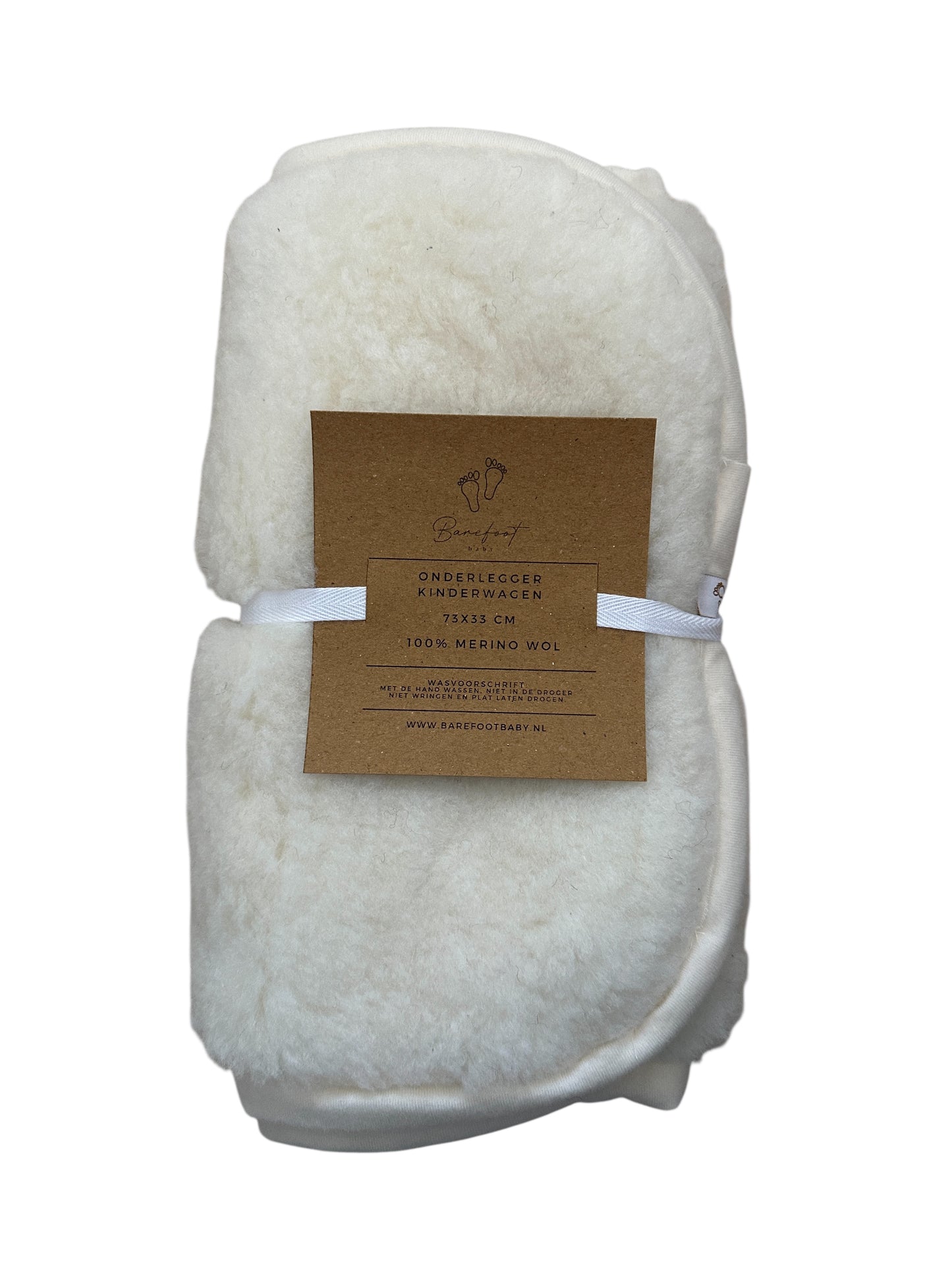 Merino wollen onderlegger kinderwagen