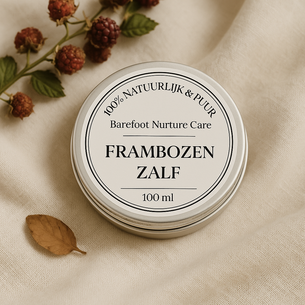Frambozenzalf in aluminium blikje – 100% natuurlijke verzorging