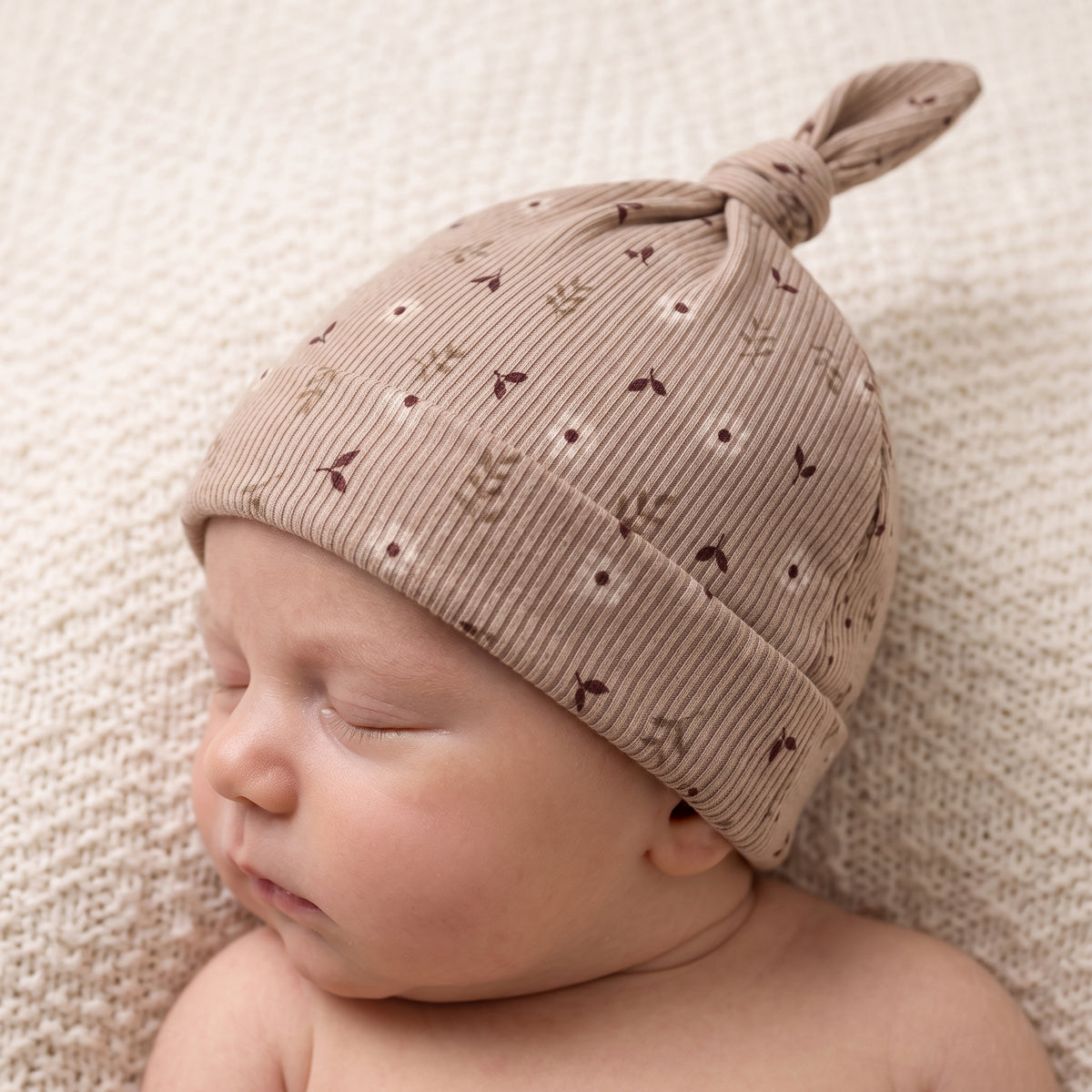 Heerlijk zacht mutsje voor babys