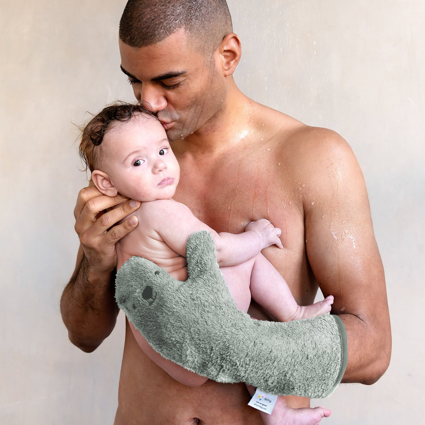 Nifty Baby Shower Glove Olive