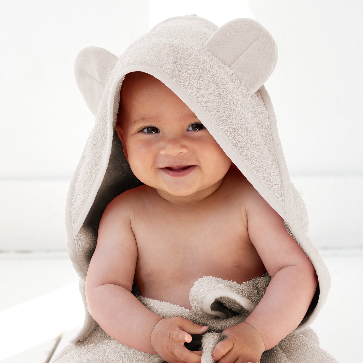 Nifty Baby Handsfree Badcape Vanilla