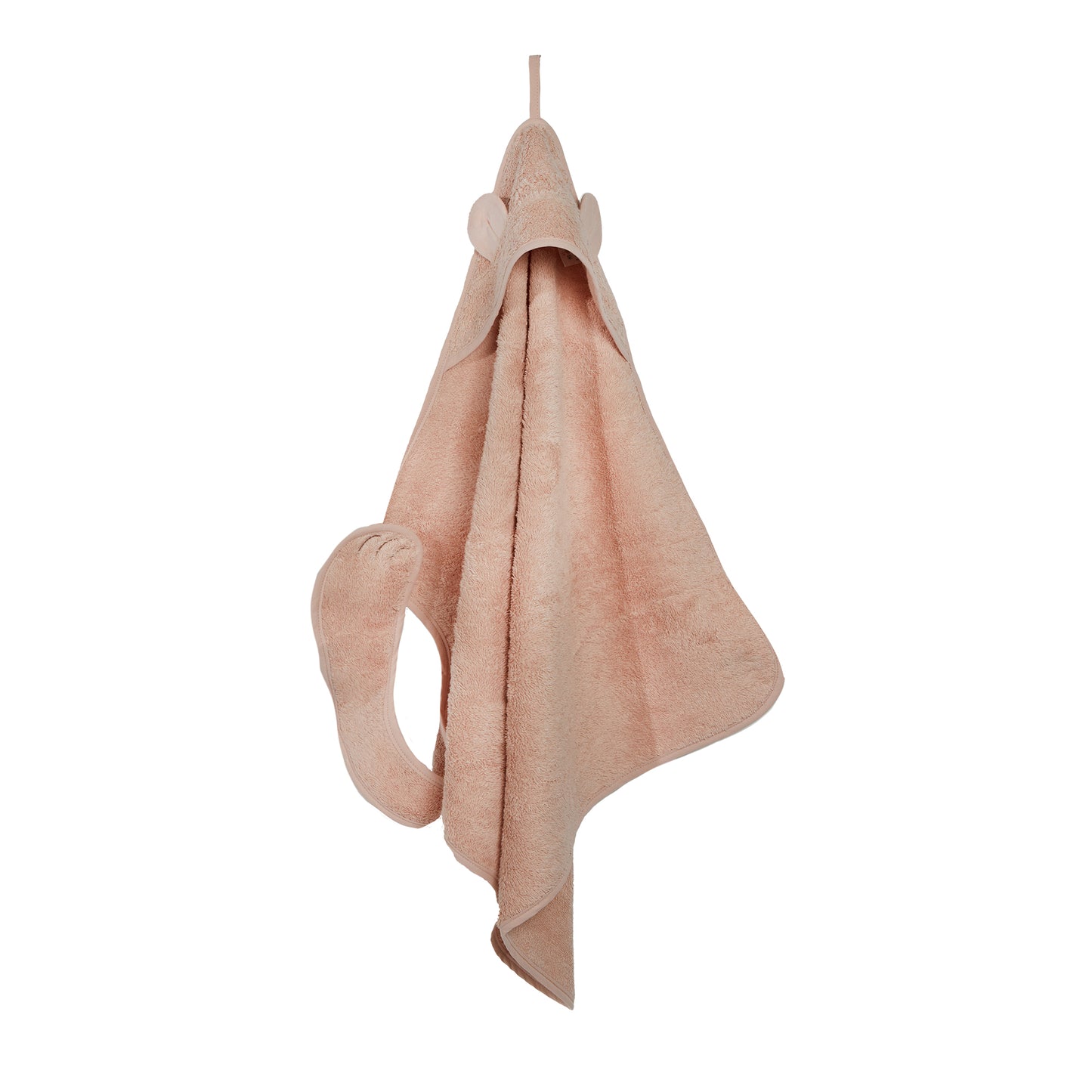 Nifty Baby Handsfree Badcape Blush