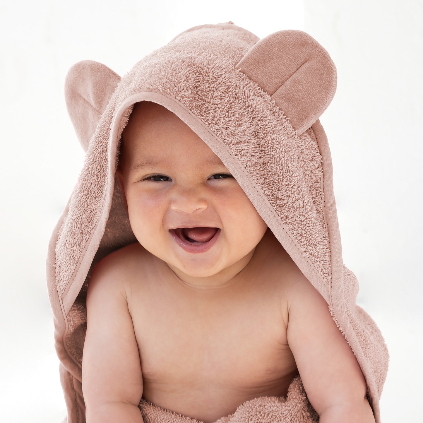 Nifty Baby Handsfree Badcape Blush