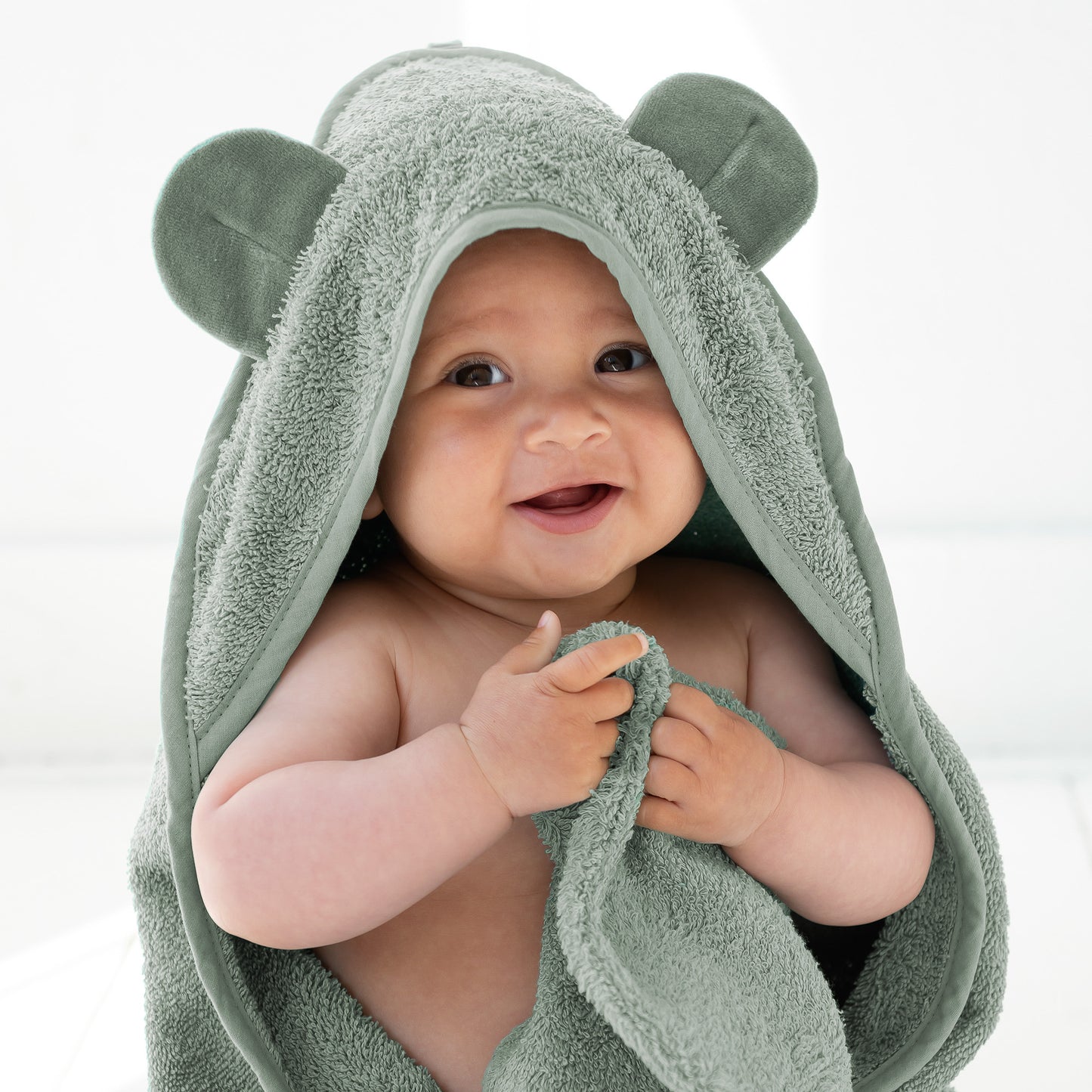 Nifty Baby Handsfree Badcape Olive