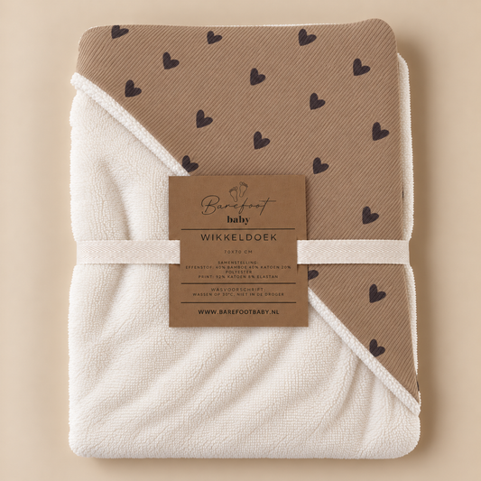 Wikkeldoek voor babys met zachte bamboe stof