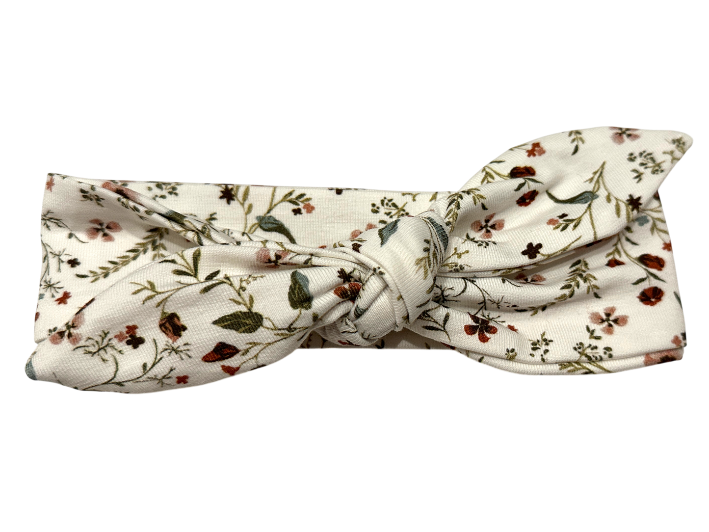 Detail haarbandje millefleur handgemaakt