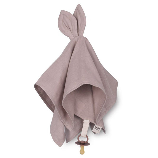 Saga Cuddle Cloth knuffeldoekje baby in de kleur mauve