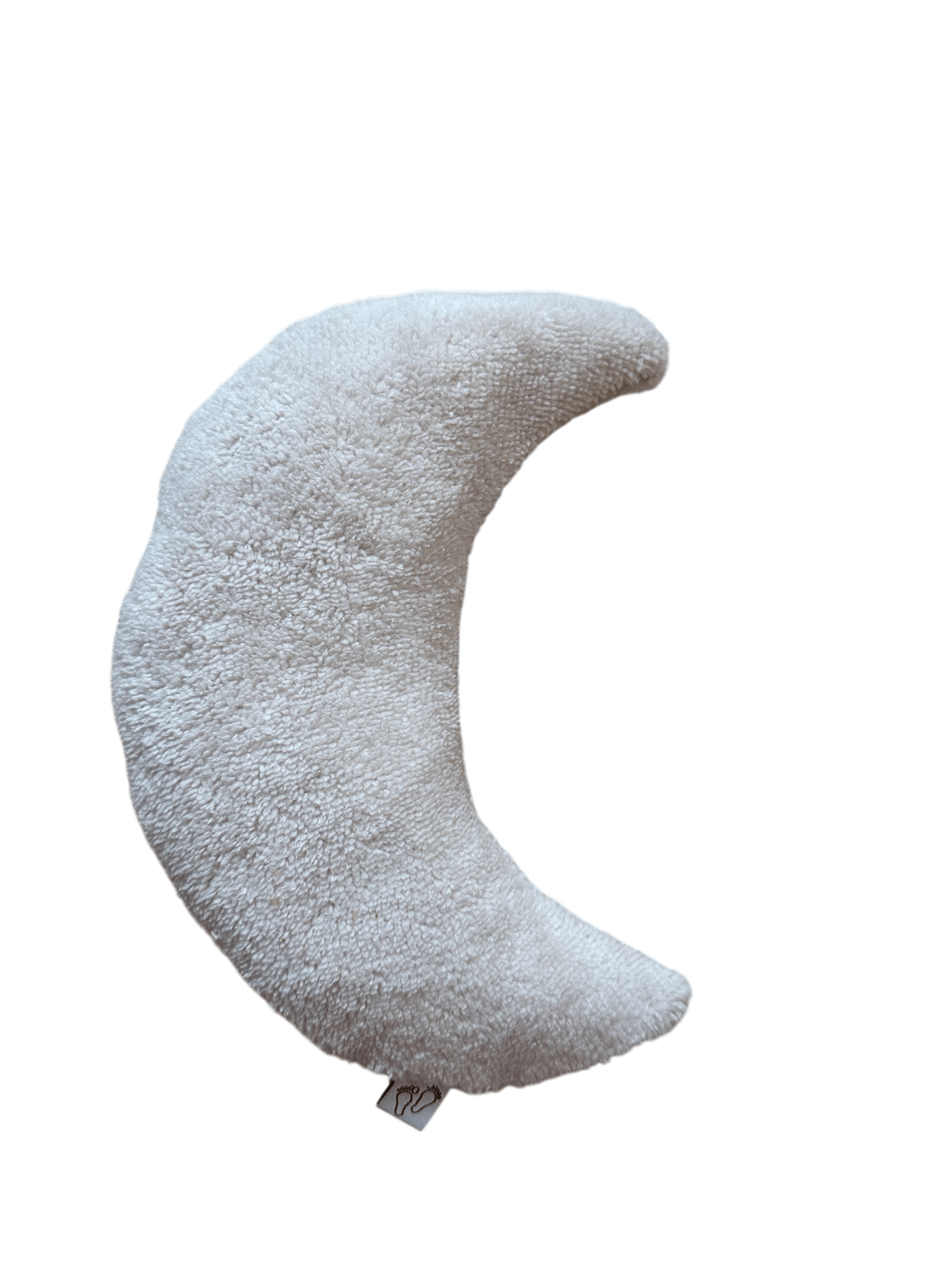 Een handgemaakt maanvormig warmtekussen gevuld met biologisch gereinigde kersenpitten. Het warmtekussen is gemaakt van zachte, duurzame stoffen, waaronder OEKO-TEX en GOTS-gecertificeerd katoen en heerlijk zachte merino wol. Perfect voor het verlichten van buikkrampjes bij baby's, ondersteuning bij borstvoeding en ontspanning voor mama. Verkrijgbaar in verschillende stijlvolle prints.