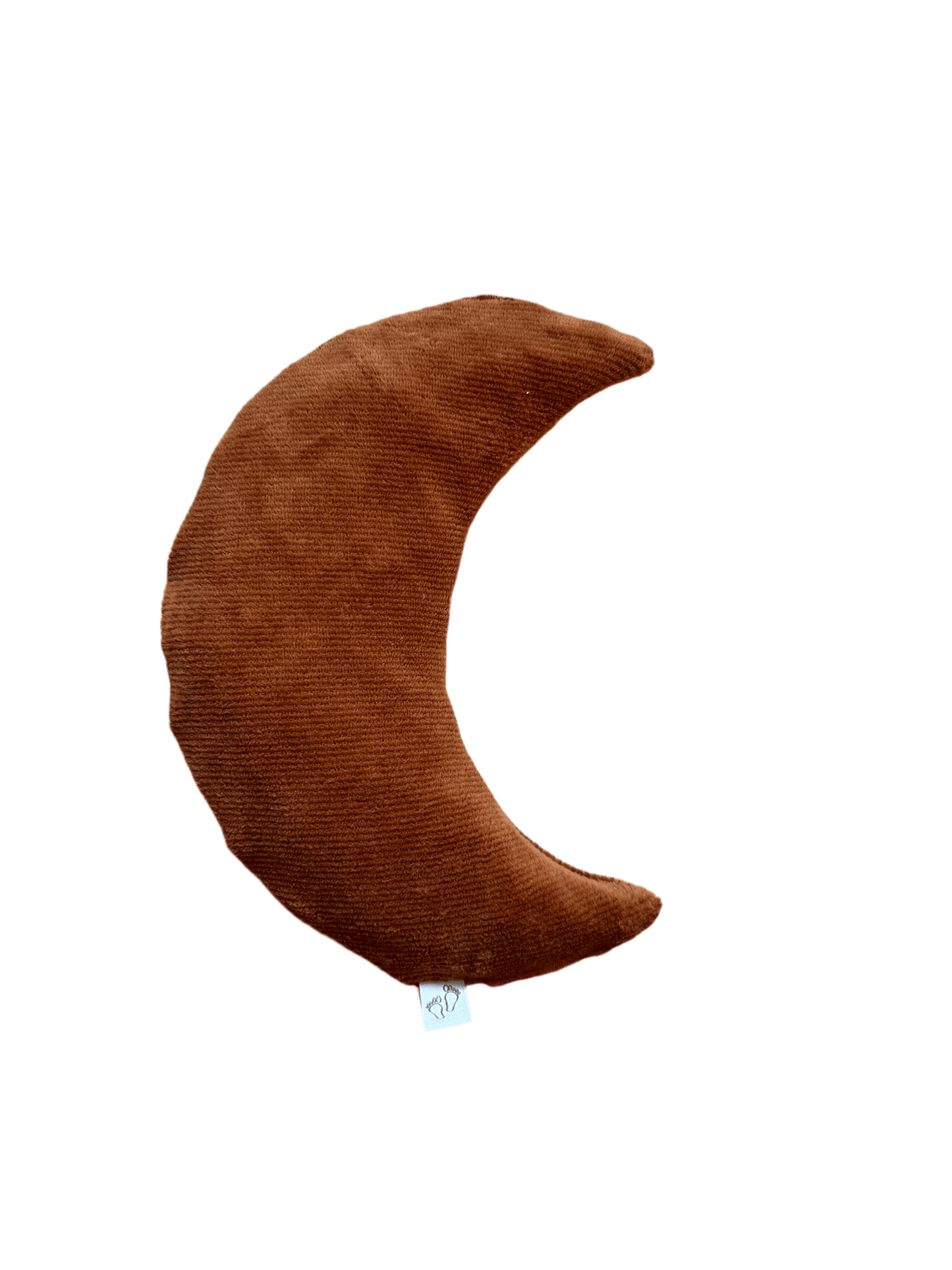 Een handgemaakt maanvormig warmtekussen gevuld met biologisch gereinigde kersenpitten. Het warmtekussen is gemaakt van zachte, duurzame stoffen, waaronder OEKO-TEX en GOTS-gecertificeerd katoen en heerlijk zachte merino wol. Perfect voor het verlichten van buikkrampjes bij baby's, ondersteuning bij borstvoeding en ontspanning voor mama. Verkrijgbaar in verschillende stijlvolle prints.